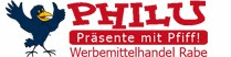 Logo der Firma PHILU Präsente mit Pfiff! Werbemittelhandel Rabe