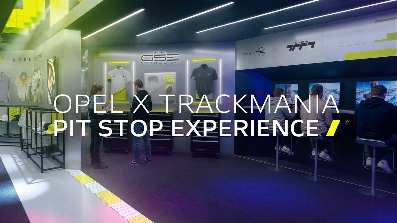 Opel & Trackmania: Pit Stop Experience