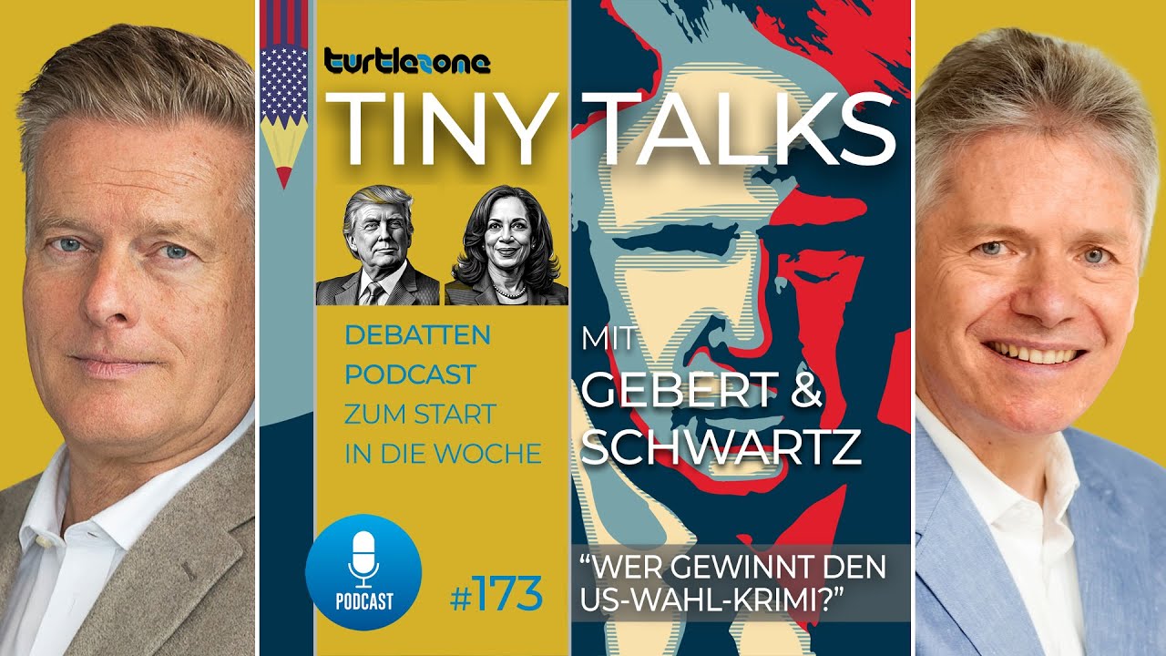 Turtlezone Tiny Talks - Wer gewinnt den US Wahl-Krimi?