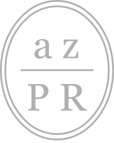 Logo der Firma achter-zens Public Relations