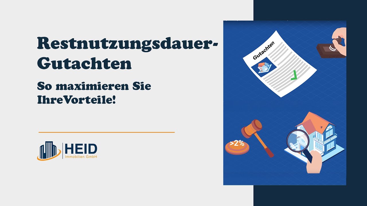 Restnutzungsdauer-Gutachten & Steuerliche Abschreibung: So maximieren Sie Ihre Vorteile!