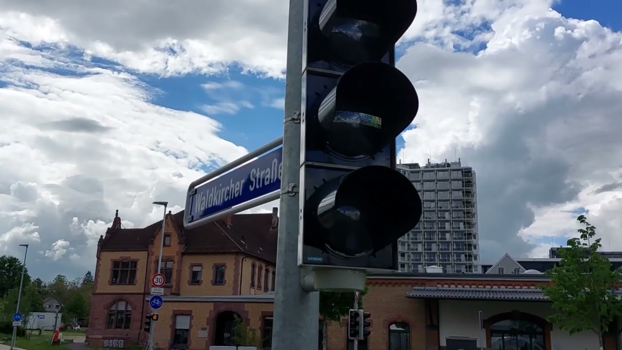 Eröffnung Stadtbahn Waldkircher Straße in Freiburg