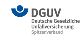 Logo der Firma Deutsche Gesetzliche Unfallversicherung e.V. (DGUV)
