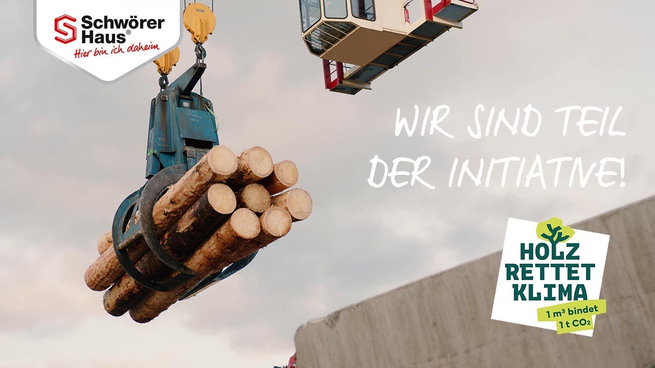 Warum Bauen mit Holz unsere Zukunft sichert - Wir sind Teil der Initiative "Holz rettet Klima"!