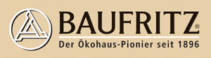 Logo der Firma Bau-Fritz GmbH & Co. KG, seit 1896