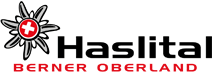 Logo der Firma Haslital. Berner Oberland
