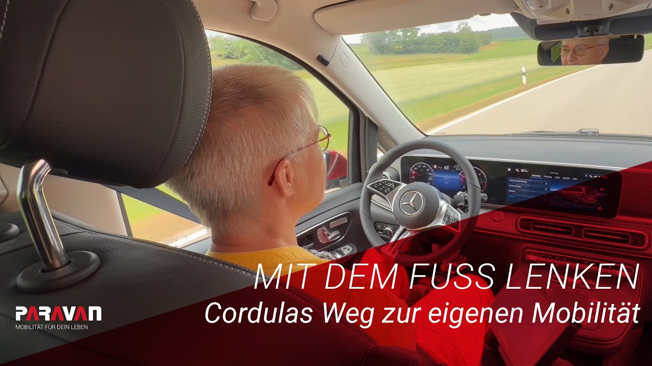 Mit dem Fuß lenken – Cordulas Weg zu selbstbestimmter Mobilität