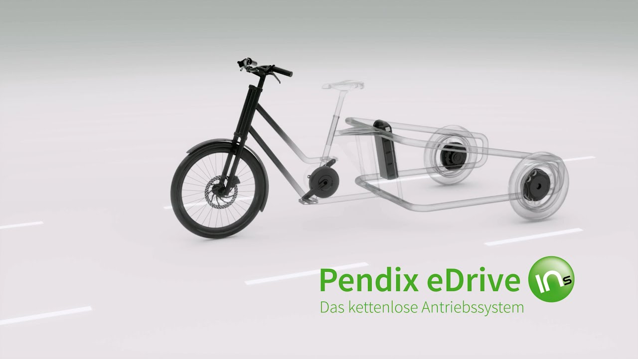 Serielle Hybrid für Fahrrad - der neue Pendix eDrive INs