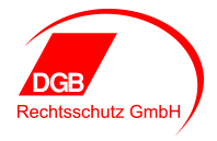Logo der Firma DGB Rechtsschutz GmbH