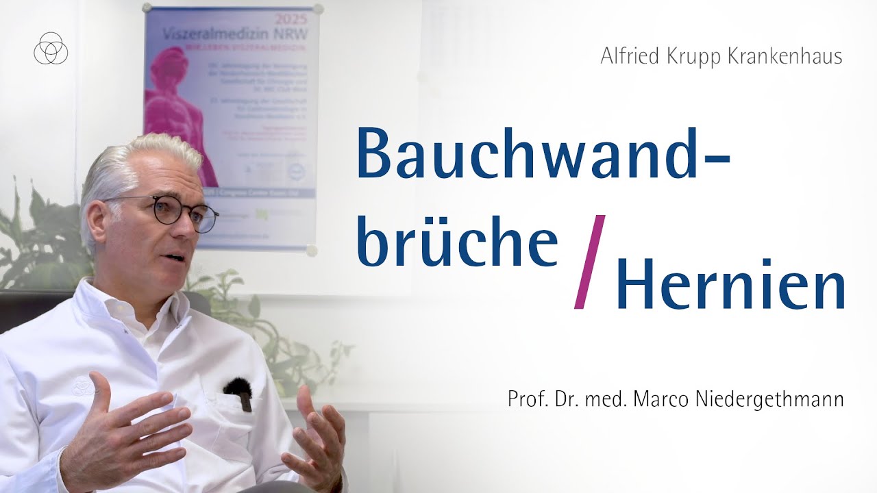Hernienchirurgie: Welche Arten von Bauchwandbrüchen gibt es?