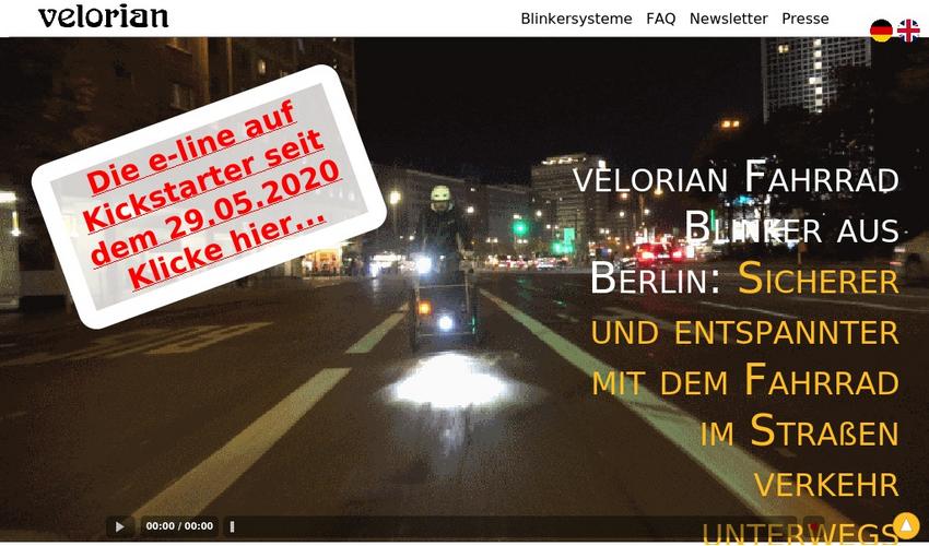 velorian - Fahrrad Blinker aus Berlin