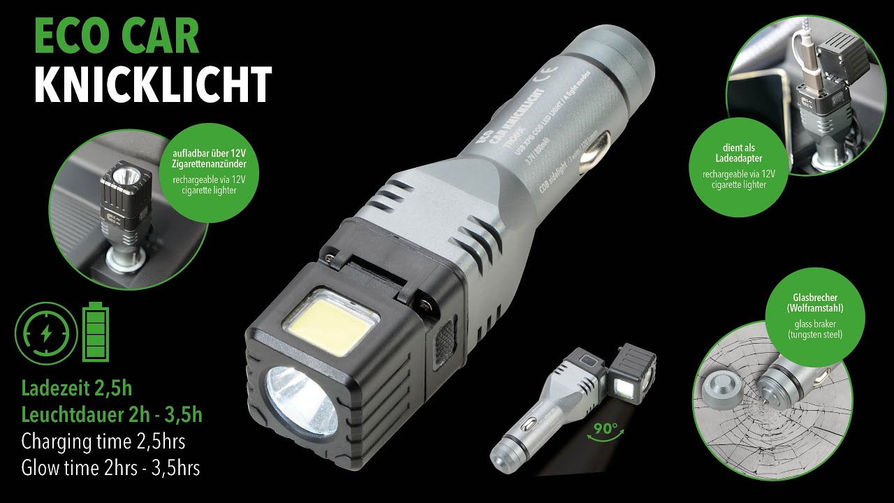 Taschenlampe | ECO CAR KNICKLICHT | TOR56/TI