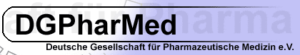 Logo der Firma DGPharMed Deutsche Gesellschaft für Pharmazeutische Medizin e.V.
