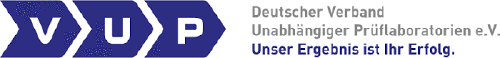 Logo der Firma Deutscher Verband Unabhängiger Prüflaboratorien e.V. (VUP)