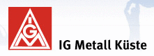 Logo der Firma IG Metall Küste
