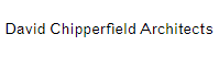 Logo der Firma David Chipperfield Architects - Gesellschaft von Architekten mbH