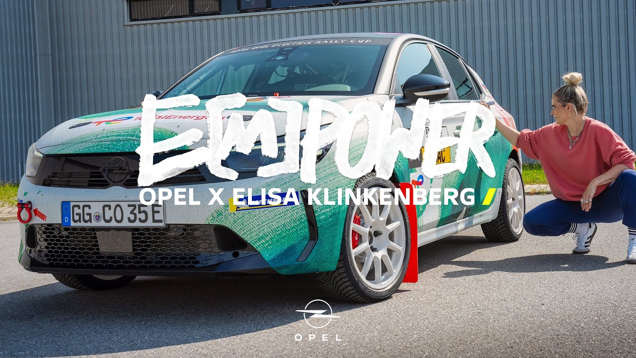 Das Opel Art Car – Elisa Klinkenberg x Corsa Rally Electric
