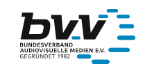 Logo der Firma Bundesverband Audiovisuelle Medien e.V.