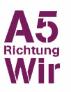 Logo der Firma A5 Richtung Wir