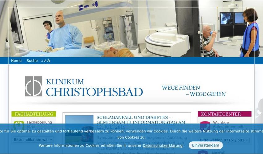 Dr Med Karsten Henkel Ist Neuer Chefarzt Im Klinikum Christophsbad