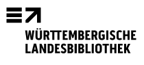 Logo der Firma Württembergische Landesbibliothek