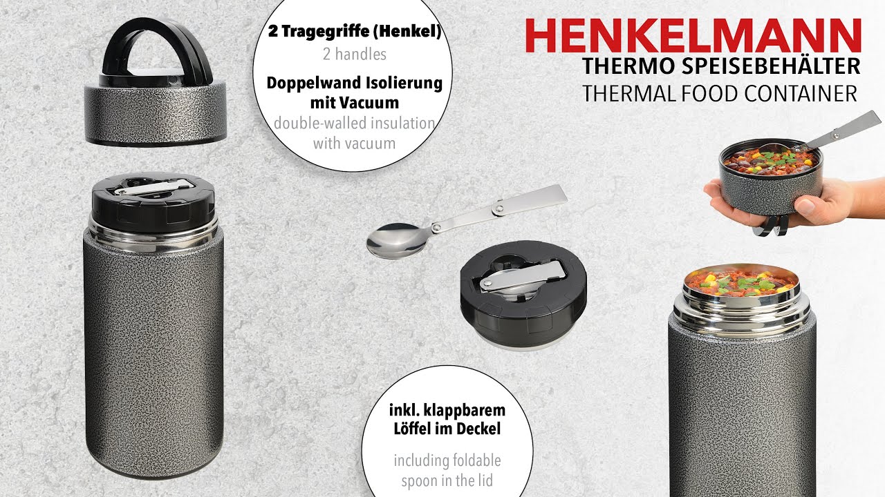 Thermo Speisebehälter / Food-Container | TROIKA HENKELMANN | VAC90/TI