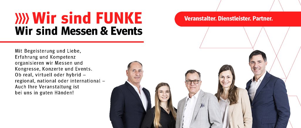 Titelbild der Firma FUNKE Messen & Events
