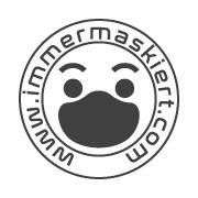 Logo der Firma immermaskiert.com