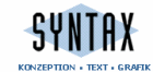 Logo der Firma Redaktionsbüro Syntax Stuttgart GmbH