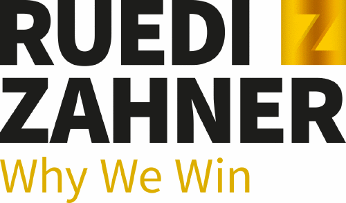 Logo der Firma Ruedi Zahner - Why We Win