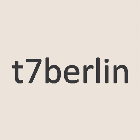 Logo der Firma t7berlin - nachhaltige nahtlose 3D Strickmode zum Wohlfühlen