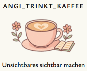 Logo der Firma Angi trinkt Kaffee - Angela Widmann