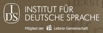 Logo der Firma Institut für Deutsche Sprache (IDS)