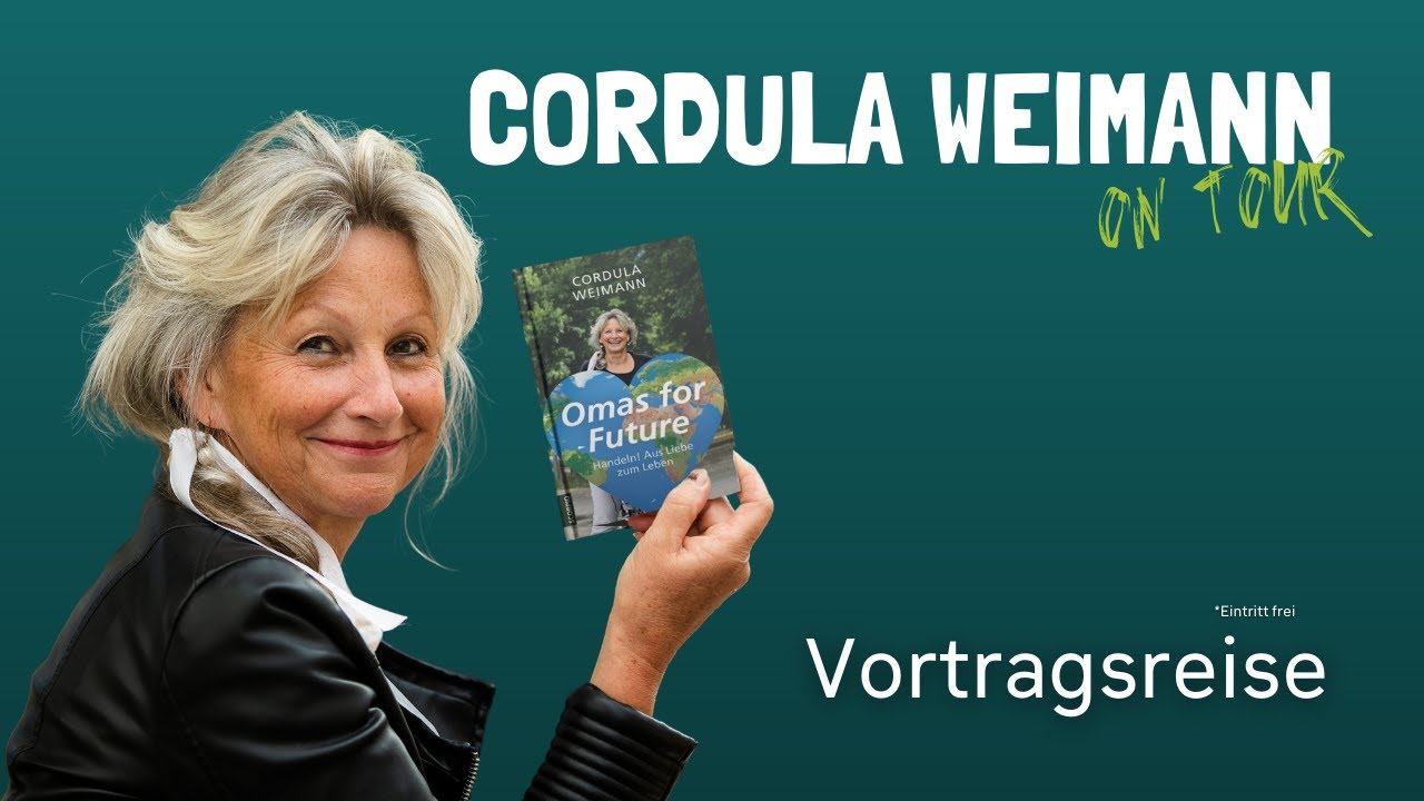 Vortragsreise Cordula Weimann: "Eine andere, glückliche Zukunft ist möglich"