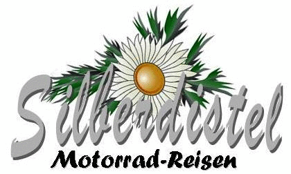 Logo der Firma Silberdistel Motorrad-Reisen