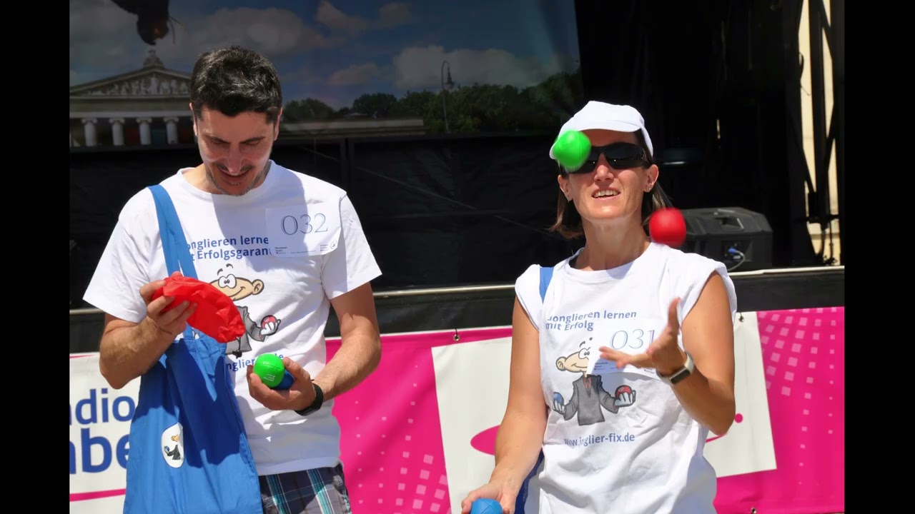 Münchner Sportfestival am Sonntag, 6. Juli mit Jonglierschule München