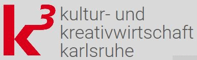 Logo der Firma K³ Kultur- und Kreativwirtschaftsbüro Karlsruhe