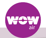 Logo der Firma WOW air
