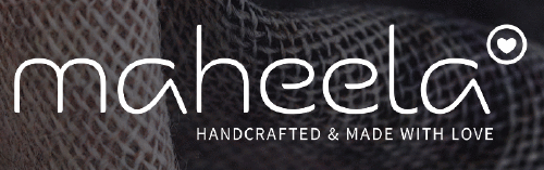 Logo der Firma Maheela Germany - handcrafted&made with love