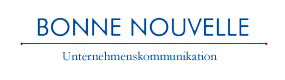 Logo der Firma BONNE NOUVELLE Unternehmenskommunikation