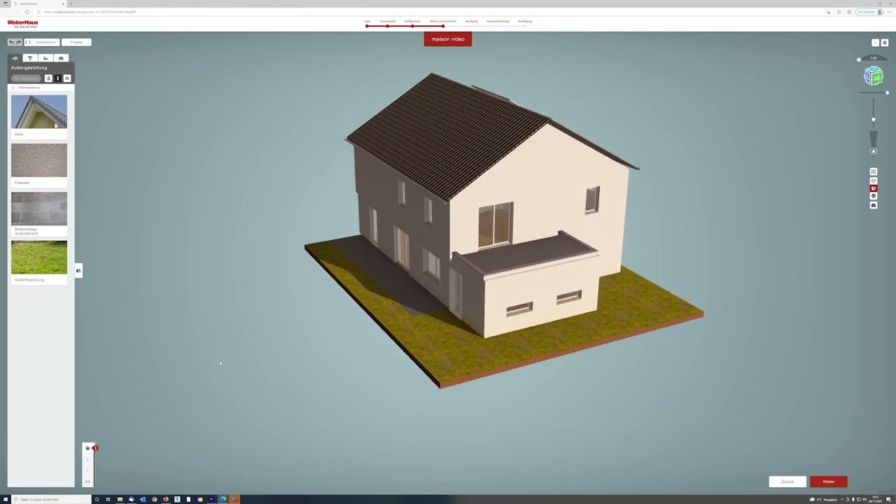 3D-Hauskonfigurator: individuell das eigene Traumhaus gestalten