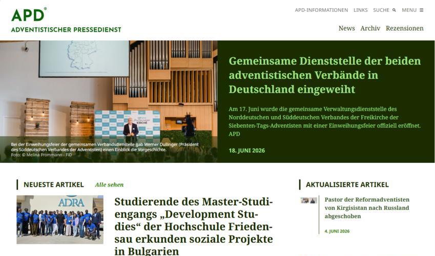 Photo inspiration: Gallery Detail: Gemeinsame Dienststelle Der Beiden Adventistischen Verbände In