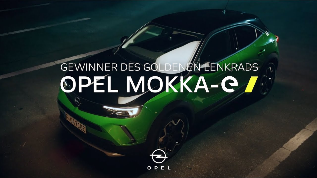 Siegertyp: Neuer Opel Mokka-e gewinnt das „Goldene Lenkrad 2021“