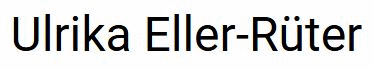 Logo der Firma Ulrika Eller-Rüter