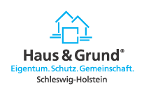 Logo der Firma Haus & Grund Schleswig-Holstein - Verband Schleswig-Holsteinischer Haus-, Wohnungs- und Grundeigentümer e. V.