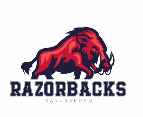 Logo der Firma Ravensburg Razorbacks