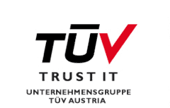Logo der Firma TÜV TRUST IT TÜV AUSTRIA GMBH