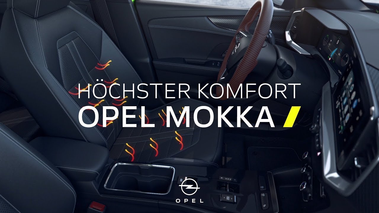 Opel Mokka: Höchster Komfort mit Wohlfühlfaktor