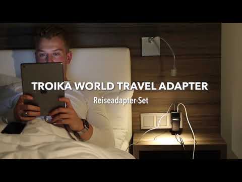 TROIKA WORLD TRAVEL ADAPTER - TRA45