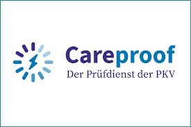 Logo der Firma Careproof GmbH Der Prüfdienst der Privaten Krankenversicherung (PKV)